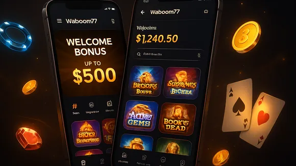 Waboom77 Casino Mobile App