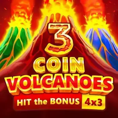 Play 3 Coin Volcanoes Waboom77 casino